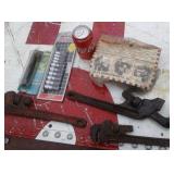 RIDGED PIPE WRENCHES:SOCKETS
