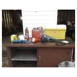 Funnels, Coleman Cooler, Extinguisher
