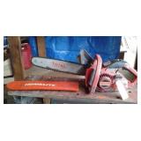 Jonsereds Automatic Chainsaw,  Needs little Work