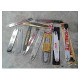 Multiple Chainsaw  Blades Various sizes