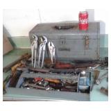 TOOL BOX FULL:RIDGED:CRAFTSMAN:PLYERS