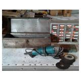 Storage Metal & MAKITA 100m Disc Grinder & Pads