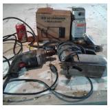 Drill, Jigsaw,  Shears & Black N Decker Drill