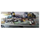Vacuum,  Tape Measure, Drill, Vintage Walkie