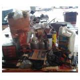 Allen Wrench Sets, Oil Can, & Other Garage Items