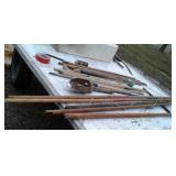 Poles, Pole Saw, Post Hole Digger