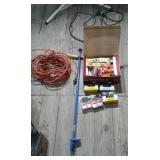 Extension Cords, Glue, 4 New Locks, Screws