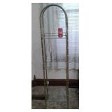 5 Ft, 3 Shelf Brass Plant Stand