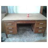 Heavy Oak Desk