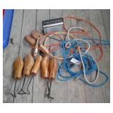 Shoe Stretchers, Radio, Extension  Cord