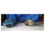 2 Chainsaws, Needs Work