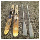 BOAT Oars & Water Skis