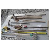 GARDEN TOOLS:POST HOLE DIGGER & MORE