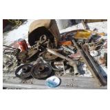 JOHN DEERE:GAS NOZZLE:TIRE TOOL:PULLEY & MORE