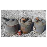 GALVANIZED GAS CANS