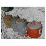 GALVANIZED GAS CANS