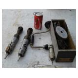 Hand Drill, Air Socket Wrenches and Cut Off