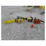 3 Chainsaws For Parts
