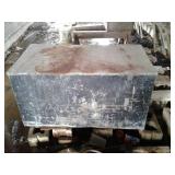 4x2x2ft METAL wrapped wood trunk