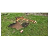Brinly garden TRACTOR  plow.