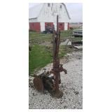 Wind mill driven old well pump.