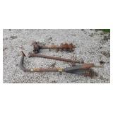 3 POINT mod  k 24 tractor post auger
