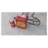 Pump made electric water transfer pump