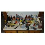 Olive oil wine liquid plumber cleaners Paint