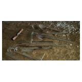 Shovels rakes sledgehammers