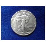 1943 WALKING LIBERTY SILVER HALF DOLLAR