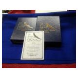GOLD PROOF EDITION 2004 US STATE QUARTERS