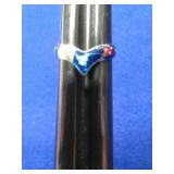 ADJUSTABLE STERLING SILVER RING 0.6GRAMS