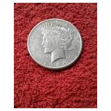 1925-S PEACE SILVER DOLLAR