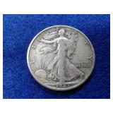 1943-S WALKING LIBERTY SILVER HALF DOLLAR