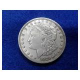 1921-D MORGAN SILVER DOLLAR