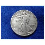 1943 WALKING LIBERTY SILVER HALF DOLLAR