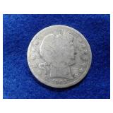 1903-S BARBER SILVER HALF DOLLAR
