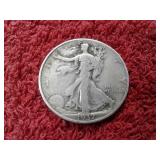 1937 WALKING LIBERTY SILVER HALF DOLLAR