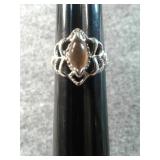 SZ.7 STERLING SILVER RING 2.6GRAMS