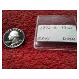 1972-S PROOF DCAM QUARTER