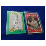 2 BASEBALL CARDS