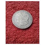 1896-O MORGAN SILVER DOLLAR