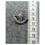 STERLING SILVER FISH PIN 5.2GRAMS