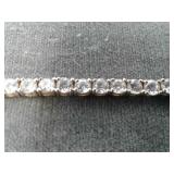 STERLING SILVER BRACELET 13.5GRAMS