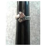 SZ.6 STERLING SILVER RING 2.8GRAMS