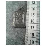 STERLING SILVER PENDANT 14.3GRAMS