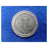 $1 GAMING TOKEN - LAC DU FLAMBEAU TRIBAL CASINO