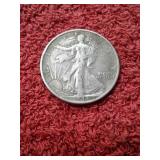 1943 WALKING LIBERTY SILVER HALF DOLLAR