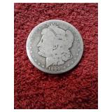 1890-S MORGAN SILVER DOLLAR