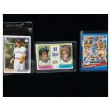 3 Baseball Cards